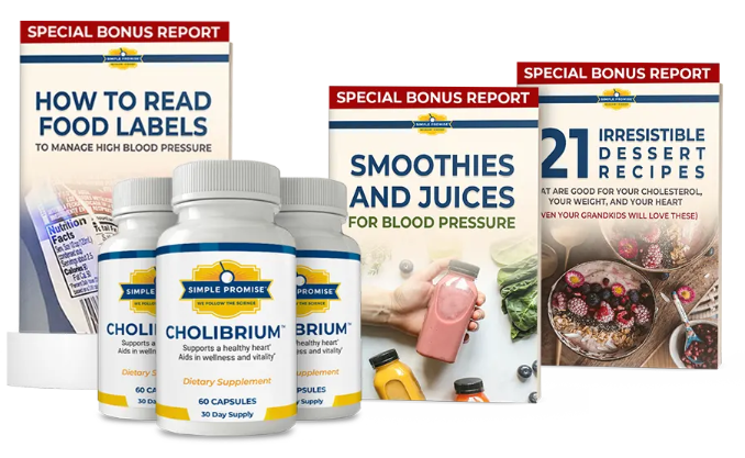 Bonus gifts included with Cholibrium bundle orders